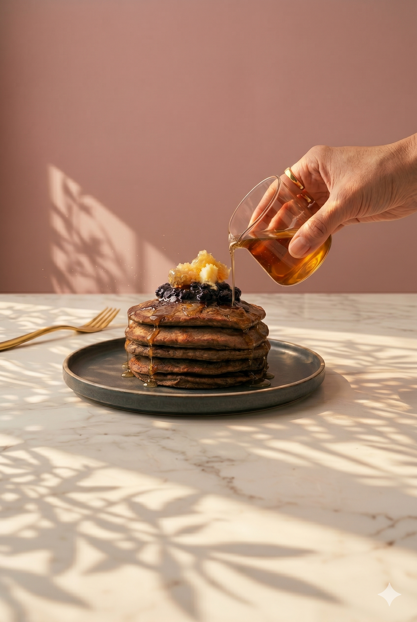 Whole grain baking kit: Buckwheat buttermilk pancakes