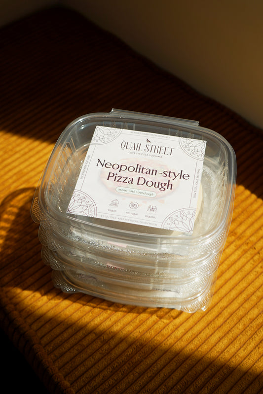 Pizza dough 4-pack (Shipping available Mon-Wed 📦💨)
